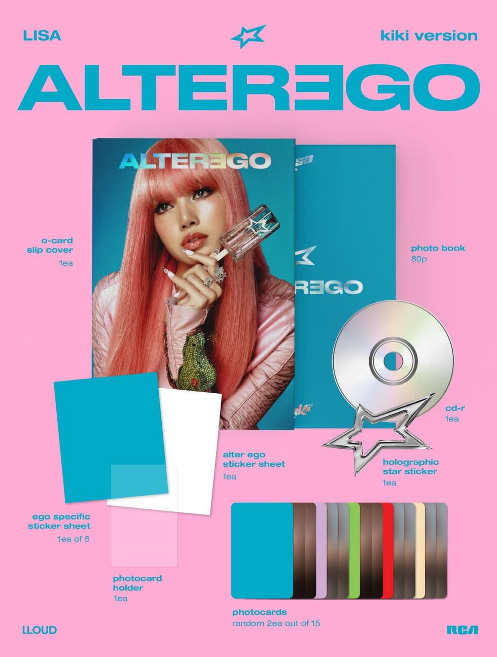 LISA - ALTER EGO (PHOTOBOOK Ver.)